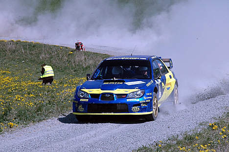 En af verdens hurtigste rallybiler er med i weekendens rally på Mors. Det er en Subaru Impreza WRC S12 kørt af de syvdobbelte danmarksmestre Karl-Åge Jensen og Hans Marx fra Viborg.